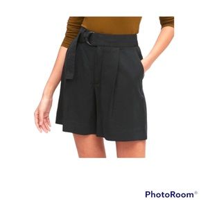 Banana Republic High-Rise Shorts Black Size 4 NWT